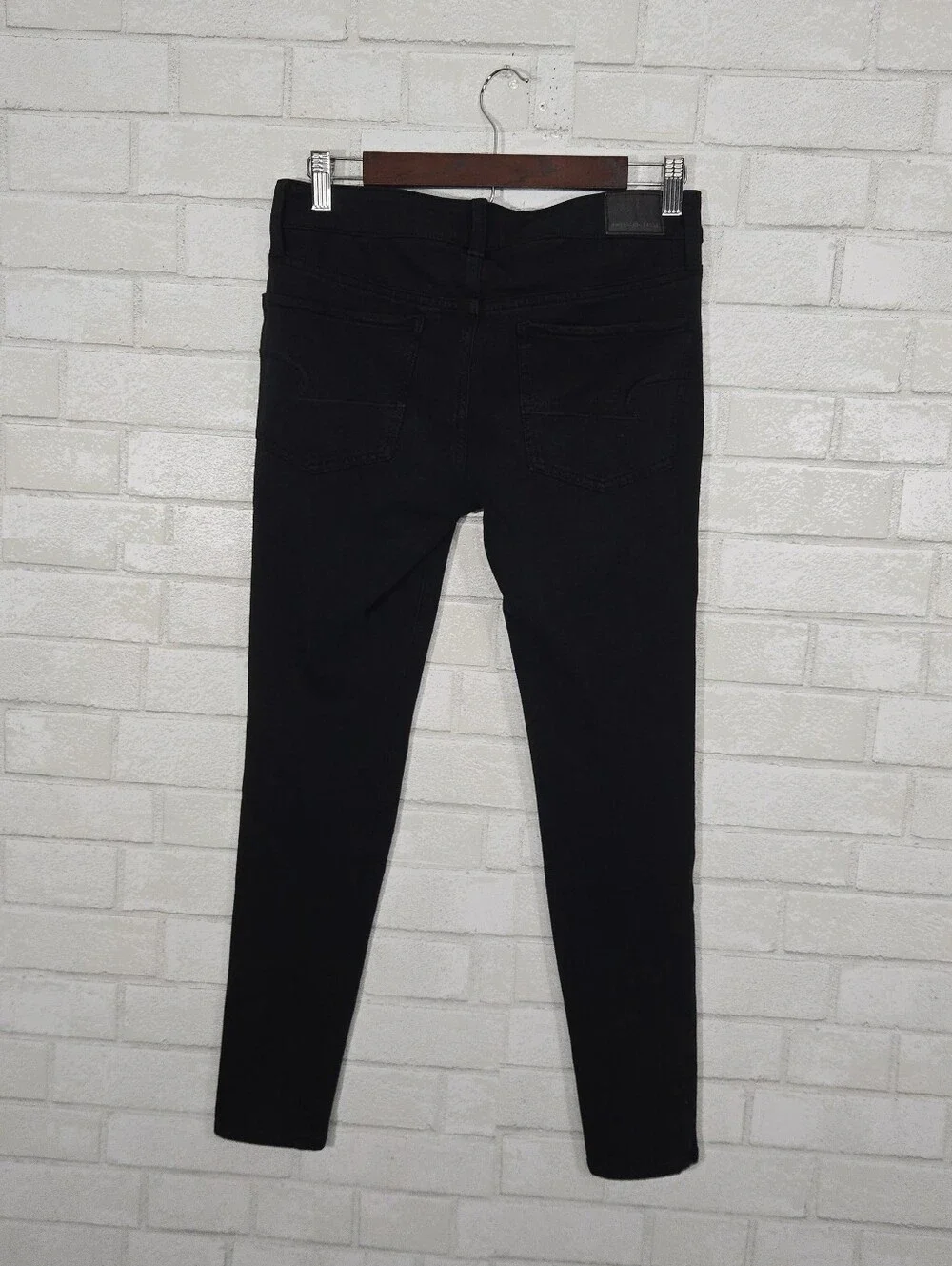 AEO black jeggings